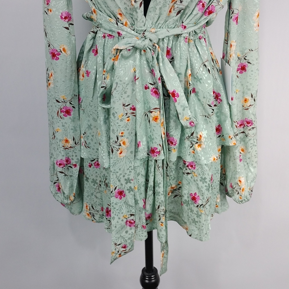 Majorelle Berkshire Dress In Green Whisper - Picture 5 of 8